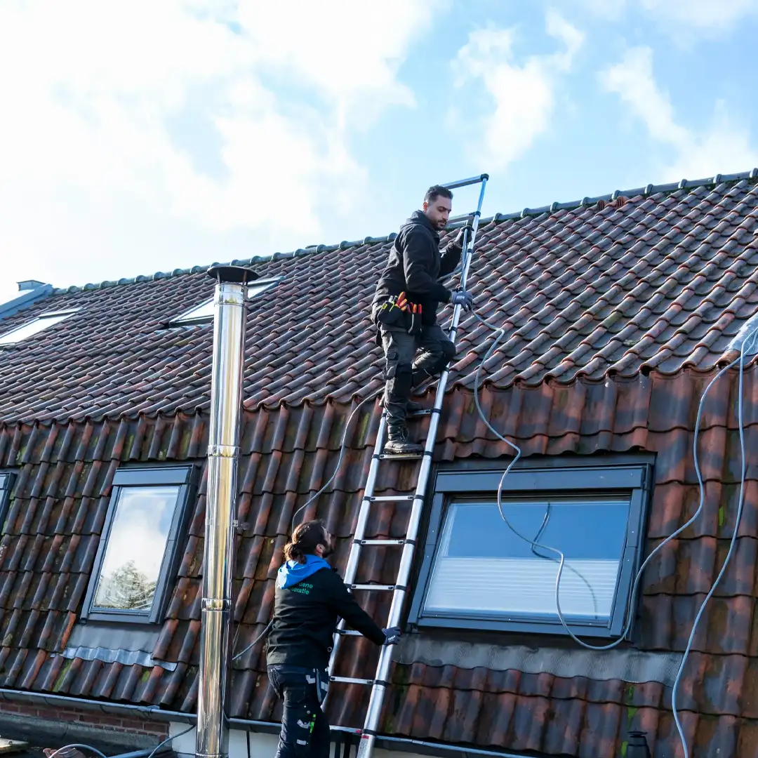 Zonnepanelen installatie