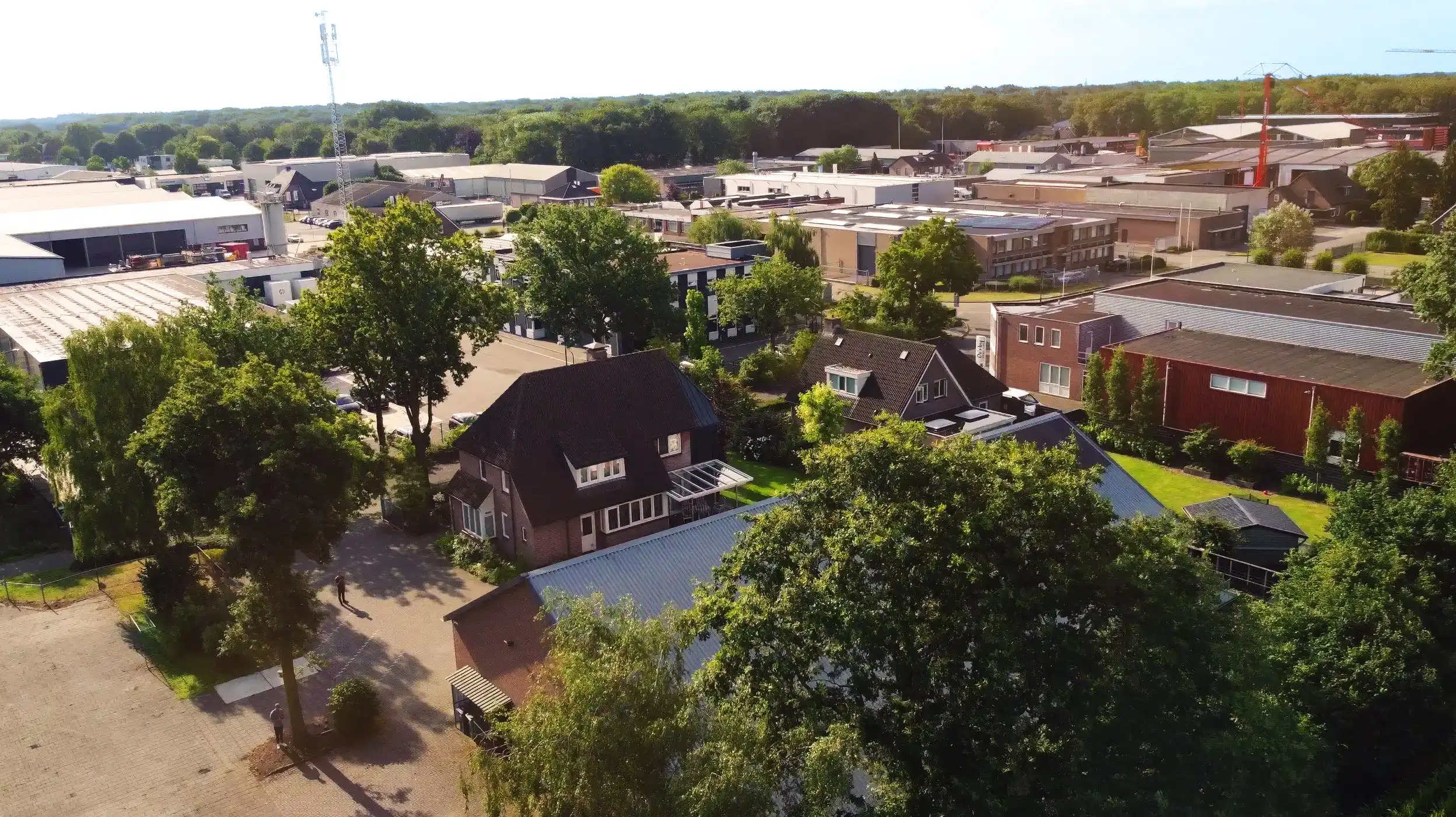 Droneshot van Schaijk