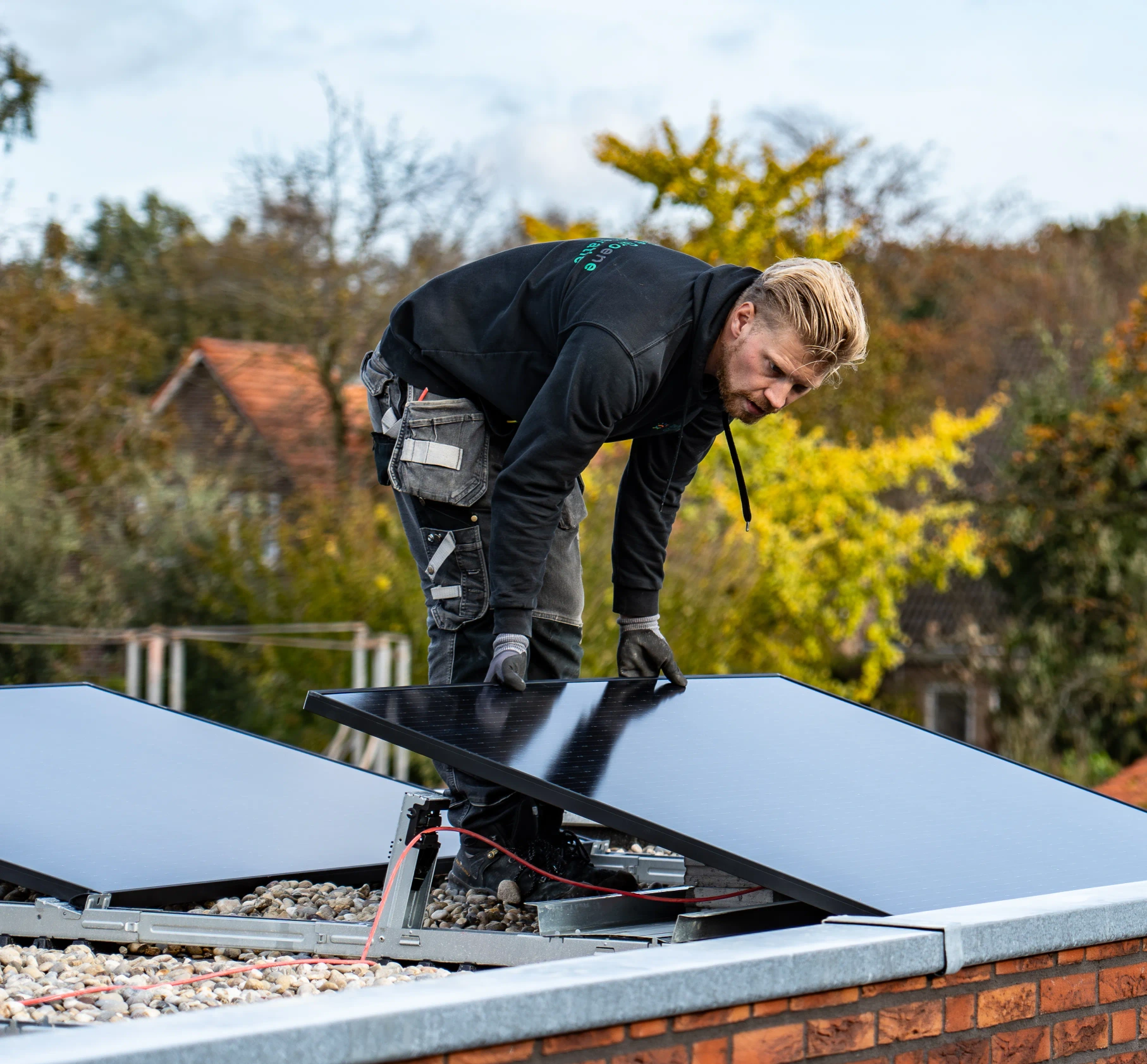 Zonnepanelen installatie