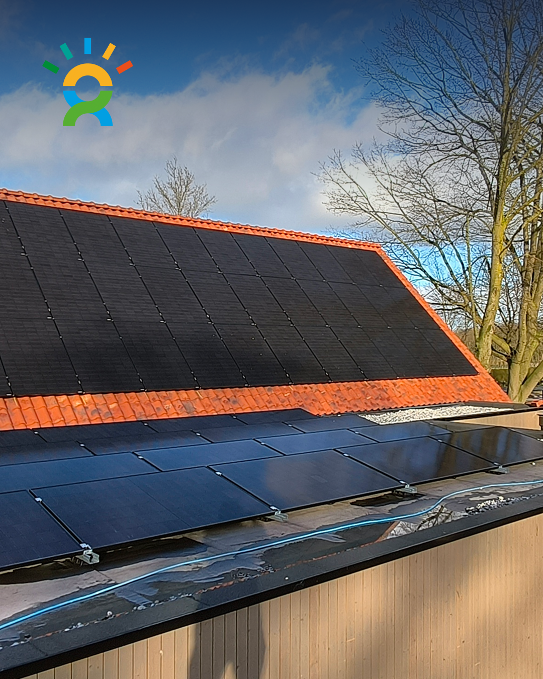 auto-bedrijf-opmaak-artikel Zonnepanelen op het dak van Autobedrijf Van Poppelen als stap naar meer duurzaamheid en grip op energie.